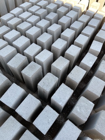 Tabicón de concreto pesado y ligero fabricado en MONOBLOCK BLOQUERA, Oaxaca